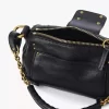 Bolso pequeño Paddington con cadena en piel granulada