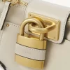 Bolso pequeño Paddington con cadena en piel granulada Bolso pequeño Paddington con cadena en piel granulada