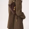Bolso pequeño Paddington con cadena en piel granulada
