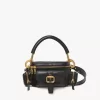 Bolso pequeño para cámara en piel brillante Bolso pequeño para cámara en piel brillante
