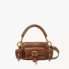 Bolso pequeño para cámara en piel brillante Bolso pequeño para cámara en piel brillante