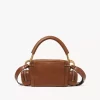 Bolso pequeño para cámara en piel brillante Bolso pequeño para cámara en piel brillante