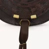 Bolso pequeño tipo sillín Marcie en piel efecto pitón Bolso pequeño tipo sillín Marcie en piel efecto pitón