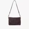Bolso plano Summer Banana con asa en rafia Bolso plano Summer Banana con asa en rafia