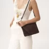 Bolso plano Summer Banana con asa en rafia Bolso plano Summer Banana con asa en rafia