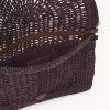 Bolso plano Summer Banana con asa en rafia Bolso plano Summer Banana con asa en rafia