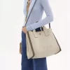 Bolso tote Chloé Carry de lona Bolso tote Chloé Carry de lona