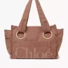 Bolso tote Chloé Plage de algodón