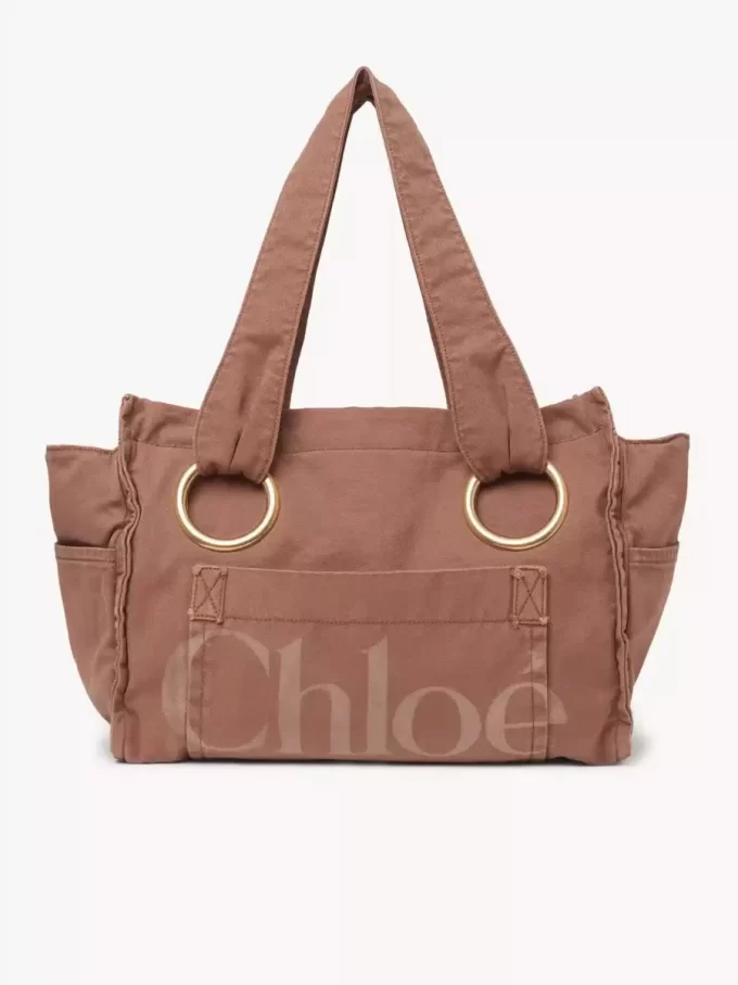 Bolso tote Chloé Plage de algodón