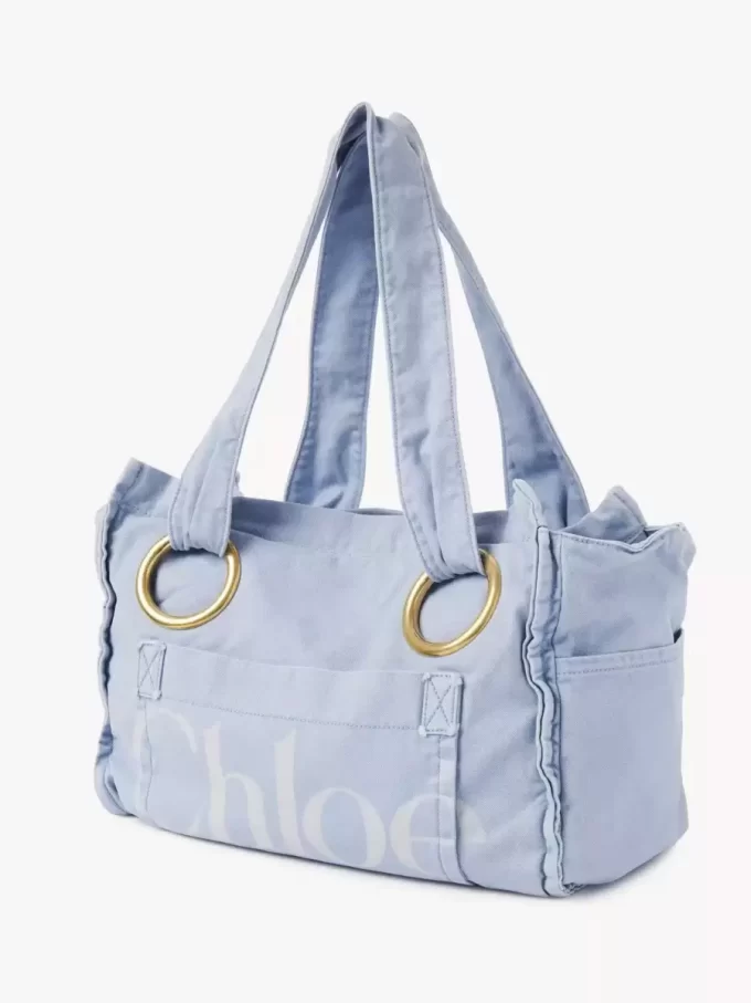 Bolso tote Chloé Plage de algodón