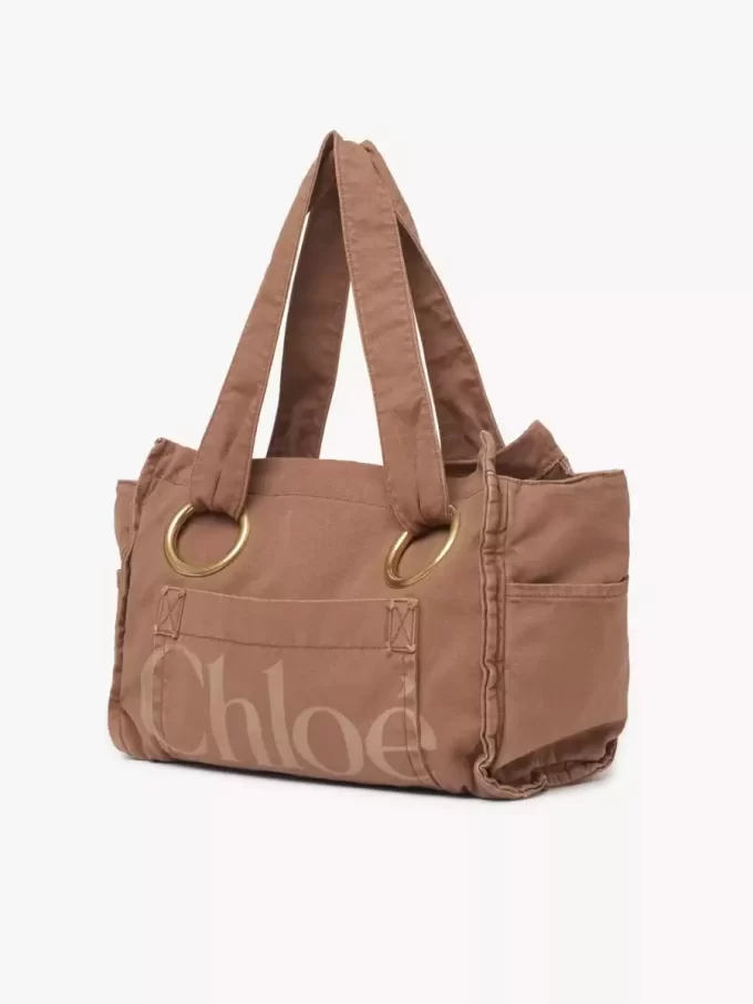 Bolso tote Chloé Plage de algodón