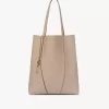 Bolso tote Chloé Spin de piel granulada