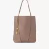Bolso tote Chloé Spin de piel granulada