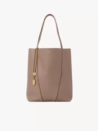 Bolso tote Chloé Spin de piel granulada