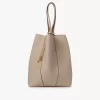 Bolso tote Chloé Spin de piel granulada