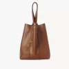 Bolso tote Chloé Spin de piel granulada