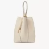 Bolso tote Chloé Spin de piel granulada