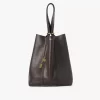 Bolso tote Chloé Spin de piel granulada Bolso tote Chloé Spin de piel granulada