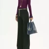 Bolso tote Chloé Spin de piel granulada