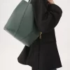 Bolso tote Chloé Spin de piel granulada Bolso tote Chloé Spin de piel granulada