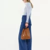 Bolso tote Chloé Spin de piel granulada