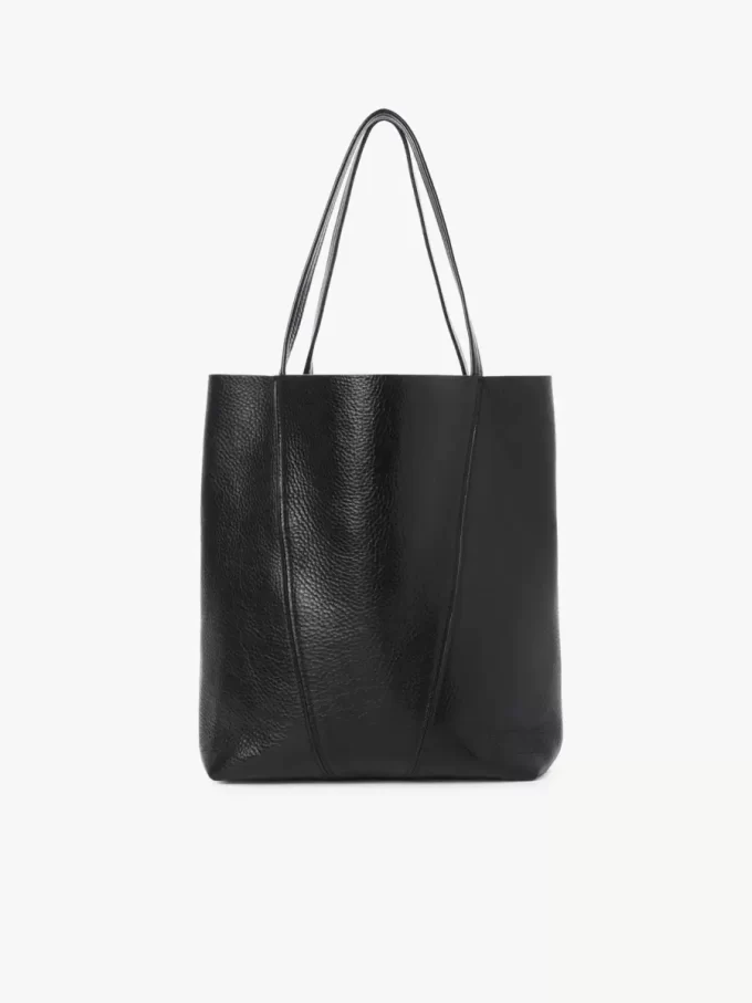Bolso tote Chloé Spin de piel granulada