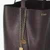 Bolso tote Chloé Spin de piel granulada Bolso tote Chloé Spin de piel granulada