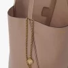 Bolso tote Chloé Spin de piel granulada