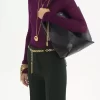 Bolso tote Chloé Spin de piel granulada