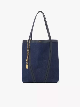bolso tote chlo spin en denim 1 330x440 - Bolso tote Chlo&eacute; Spin en denim