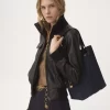 Bolso tote Chloé Spin en denim