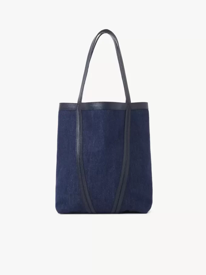 Bolso tote Chloé Spin en denim