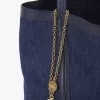 Bolso tote Chloé Spin en denim