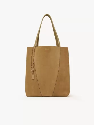 Bolso tote Chloé Spin en piel de ante