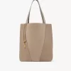 Bolso tote Chloé Spin en piel de ante Bolso tote Chloé Spin en piel de ante