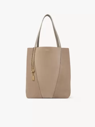Bolso tote Chloé Spin en piel de ante