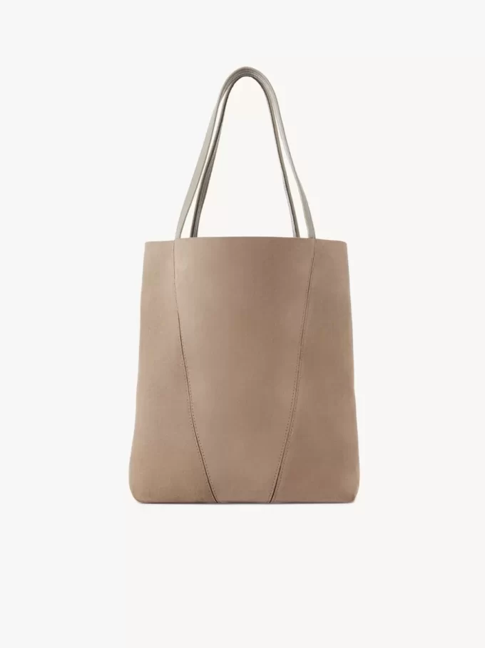 Bolso tote Chloé Spin en piel de ante Bolso tote Chloé Spin en piel de ante