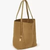 Bolso tote Chloé Spin en piel de ante Bolso tote Chloé Spin en piel de ante