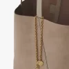 Bolso tote Chloé Spin en piel de ante Bolso tote Chloé Spin en piel de ante