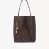 Bolso tote Chloé Spin en piel efecto pitón Bolso tote Chloé Spin en piel efecto pitón