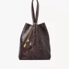 Bolso tote Chloé Spin en piel efecto pitón Bolso tote Chloé Spin en piel efecto pitón