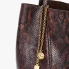 Bolso tote Chloé Spin en piel efecto pitón Bolso tote Chloé Spin en piel efecto pitón