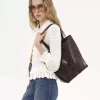 Bolso tote Chloé Spin en piel efecto pitón Bolso tote Chloé Spin en piel efecto pitón