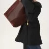 Bolso tote Chloé Spin en piel granulada y ante Bolso tote Chloé Spin en piel granulada y ante