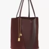 Bolso tote Chloé Spin en piel granulada y ante Bolso tote Chloé Spin en piel granulada y ante