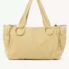 Bolso tote grande Chloé Plage de algodón Bolso tote grande Chloé Plage de algodón