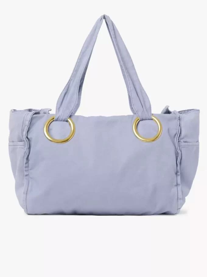 Bolso tote grande Chloé Plage de algodón Bolso tote grande Chloé Plage de algodón