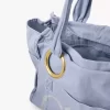 Bolso tote grande Chloé Plage de algodón Bolso tote grande Chloé Plage de algodón