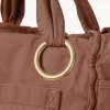 Bolso tote grande Chloé Plage de algodón Bolso tote grande Chloé Plage de algodón