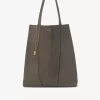 Bolso tote grande Chloé Spin de piel granulada